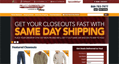 Desktop Screenshot of frsafetycloseouts.com