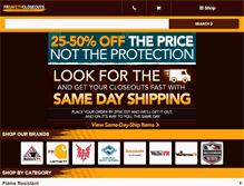 Tablet Screenshot of frsafetycloseouts.com